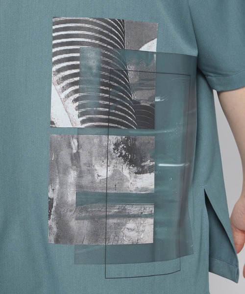 HARE(ハレ)の「フハクプリントプルオーバー(HARE)(Tシャツ/カットソー・メンズ・ホワイト/ブラック/ブルー・FREE)」の19枚目の写真