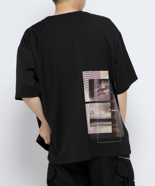 HARE(ハレ)の「フハクプリントプルオーバー(HARE)(Tシャツ/カットソー・メンズ・ホワイト/ブラック/ブルー・FREE)」の13枚目の写真