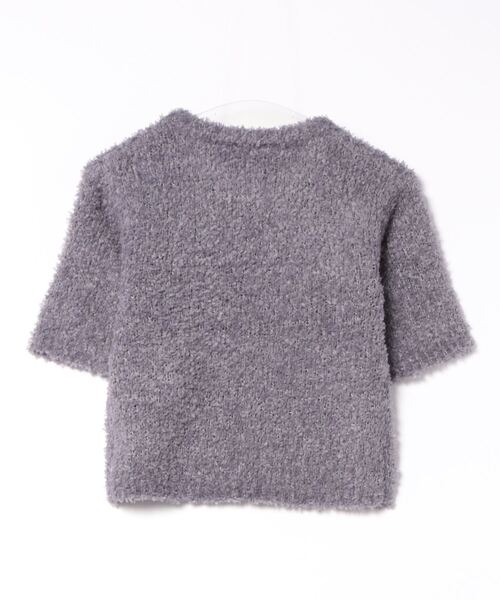 【web限定／今すぐ活躍】リボンヤーンニット セール】リボンヤーンコンパクトプルオーバー（ニット/セーター