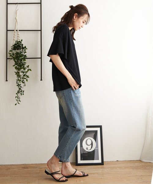 ikka(イッカ)の「ラクカルストラップサンダル(パンプス・レディース・ブラック/モカ/ピンク/ホワイト・M/L)」の9枚目の写真