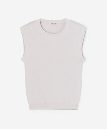 Morris & Sons | MORRIS & SONS | コットン ノースリーブニット WOMEN(ニット/セーター)