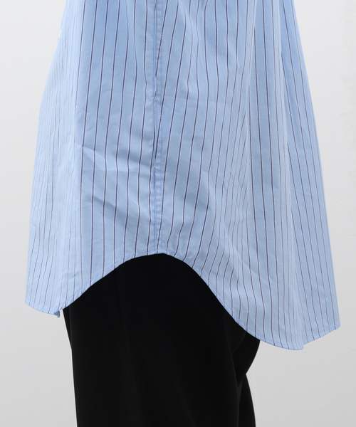 B.C STOCK(ベーセーストック)の「LAWN OVER 半袖 SHIRT(シャツ/ブラウス・メンズ・ブルー/ライトブルー/エメラルドブルー/サックスブルー/スカイブルー・FREE)」の15枚目の写真