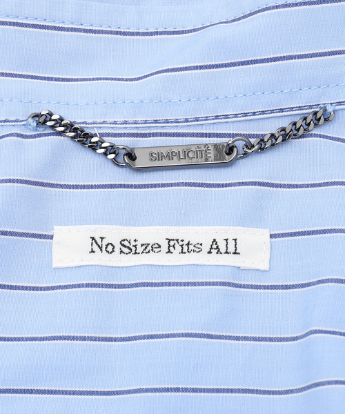 B.C STOCK(ベーセーストック)の「LAWN OVER 半袖 SHIRT(シャツ/ブラウス・メンズ・ブルー/ライトブルー/エメラルドブルー/サックスブルー/スカイブルー・FREE)」の7枚目の写真