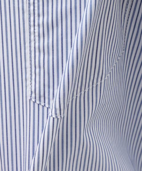 B.C STOCK(ベーセーストック)の「LAWN OVER 半袖 SHIRT(シャツ/ブラウス・メンズ・ブルー/ライトブルー/エメラルドブルー/サックスブルー/スカイブルー・FREE)」の12枚目の写真