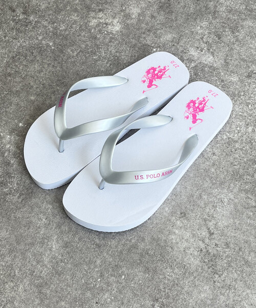 U.S. POLO ASSN.(ユーエスポロアッスン)の「【U.S. POLO ASSN.】アソートビーチサンダル(サンダル・レディース・ブラック系その他/ピンク/ホワイト/オレンジ/ピンク系その他/ブラック/オレンジ系その他/オフホワイト・MEDIUM/SMALL/LARGE)」の22枚目の写真