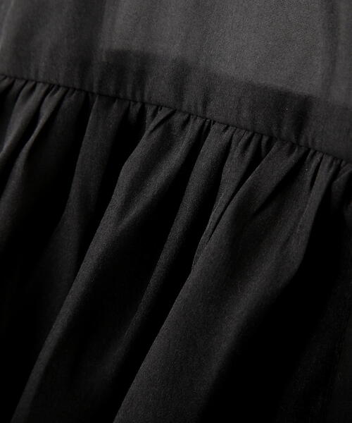 FREE'S MART（フリーズマート）の「オーガンジーペプラムブラウス（シャツ/ブラウス・レディース・ブラック/ライトグリーン/ホワイト・FREE）」の18枚目の写真