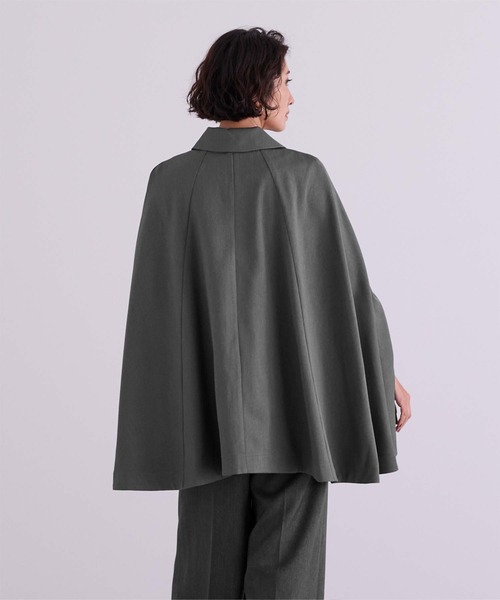 セール】2wayベルト付ケープトレンチコート/ジレ（トレンチコート