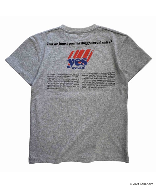 RIVER SIDE CULTURE(リバーサイドカルチャー)の「RIVER SIDE CULTURE/RSC×KELLOGGS(ケロッグ) オジサンTシャツ KIDS (M4)(Tシャツ/カットソー・キッズ・杢グレー/カーキ・150/160/100/110/120/130/140)」の7枚目の写真