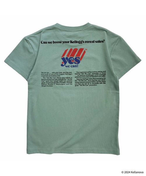 RIVER SIDE CULTURE(リバーサイドカルチャー)の「RIVER SIDE CULTURE/RSC×KELLOGGS(ケロッグ) オジサンTシャツ KIDS (M4)(Tシャツ/カットソー・キッズ・杢グレー/カーキ・150/160/100/110/120/130/140)」の9枚目の写真