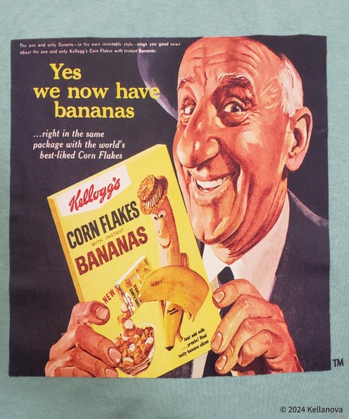 RIVER SIDE CULTURE(リバーサイドカルチャー)の「RIVER SIDE CULTURE/RSC×KELLOGGS(ケロッグ) オジサンTシャツ KIDS (M4)(Tシャツ/カットソー・キッズ・杢グレー/カーキ・150/160/100/110/120/130/140)」の10枚目の写真