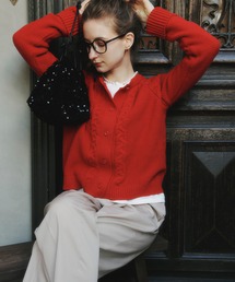 French cuffs knit cardigan【RC】