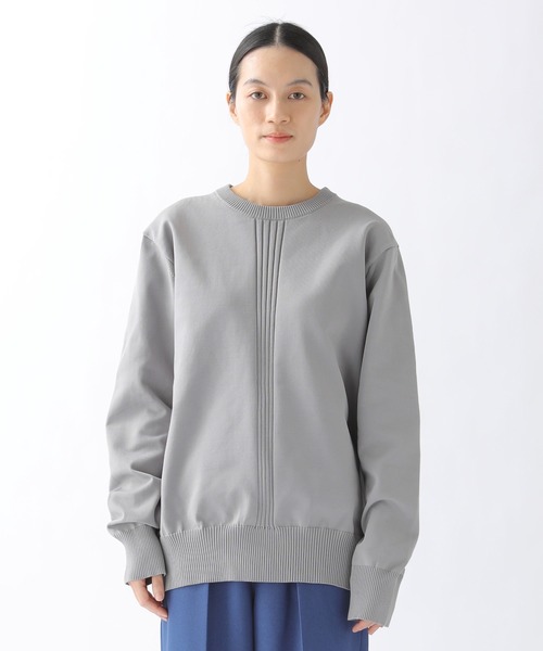 ZUCCa(ズッカ)の「リサイクルPEニット / ニット / (O)(ニット/セーター・レディース・グリーン/ブラック/グレー・M size/XS size)」の3枚目の写真
