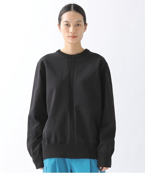 ZUCCa(ズッカ)の「リサイクルPEニット / ニット / (O)(ニット/セーター・レディース・グリーン/ブラック/グレー・M size/XS size)」の2枚目の写真