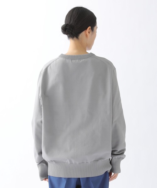 ZUCCa(ズッカ)の「リサイクルPEニット / ニット / (O)(ニット/セーター・レディース・グリーン/ブラック/グレー・M size/XS size)」の8枚目の写真