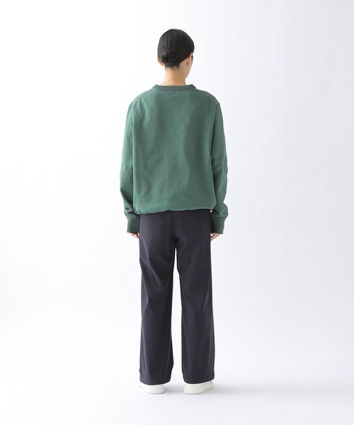 ZUCCa(ズッカ)の「リサイクルPEニット / ニット / (O)(ニット/セーター・レディース・グリーン/ブラック/グレー・M size/XS size)」の4枚目の写真
