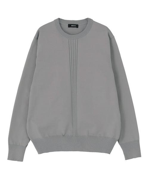 ZUCCa(ズッカ)の「リサイクルPEニット / ニット / (O)(ニット/セーター・レディース・グリーン/ブラック/グレー・M size/XS size)」の6枚目の写真