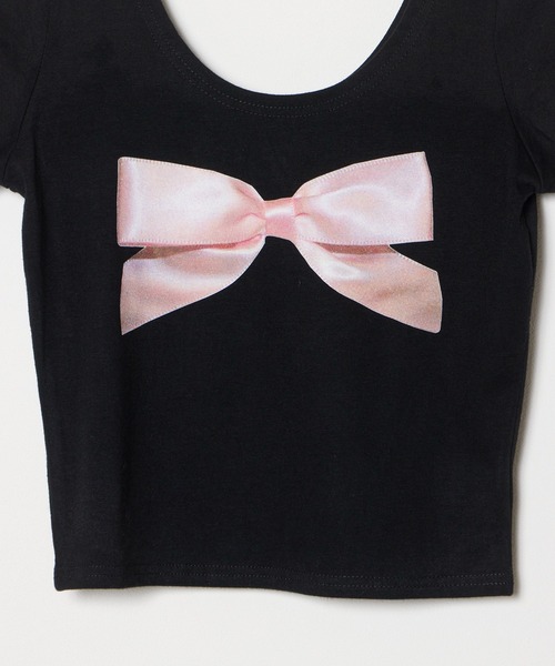 ROOPTOKYO（ループトウキョウ）の「ROOPTOKYO×Ye kong ribbon tee（Tシャツ/カットソー・レディース・ホワイト/ブラック・FREE）」の13枚目の写真