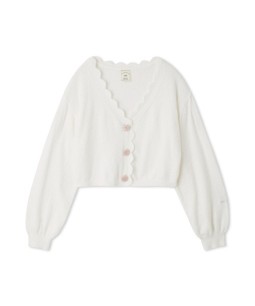gelato pique（ジェラートピケ）の「スカラップカーディガン