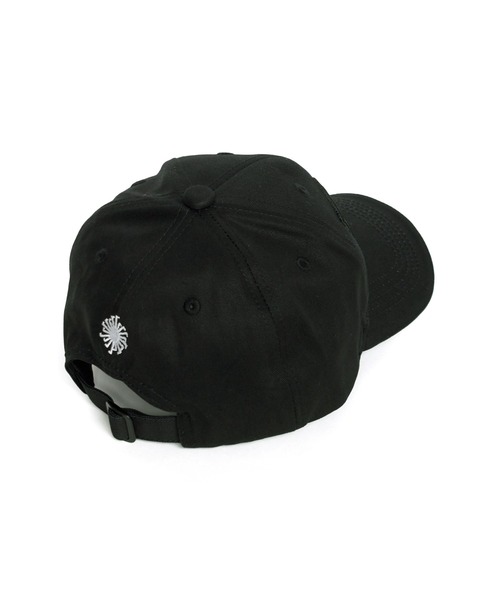 TORNADO MART(トルネードマート)の「TORNADO MART∴アウトラインロゴ刺繍キャップ(キャップ・メンズ・ブラック・F)」の4枚目の写真