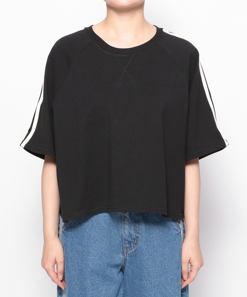 LAKOLE（ラコレ）の「ラグランライン半袖T / 130865（Tシャツ/カットソー・レディース・グリーン/ブラック/オフホワイト・SMALL/MEDIUM）」の17枚目の写真