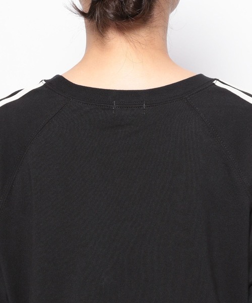 LAKOLE（ラコレ）の「ラグランライン半袖T / 130865（Tシャツ/カットソー・レディース・グリーン/ブラック/オフホワイト・SMALL/MEDIUM）」の11枚目の写真