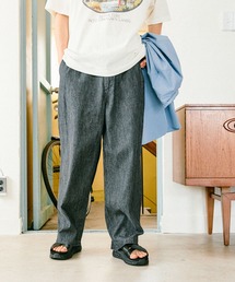 niko and...（ニコアンド）の「コットンリネン硫化イージーパンツ（その他パンツ・メンズ）」