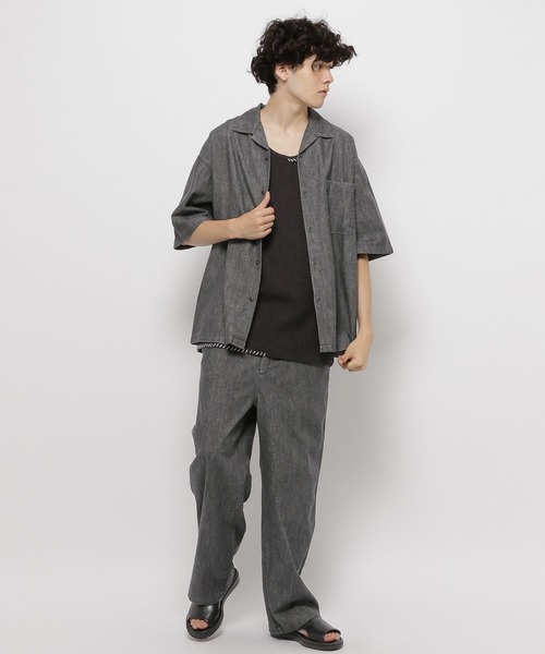 niko and...(ニコアンド)の「コットンリネン硫化イージーパンツ(その他パンツ・メンズ・ブラック/ブルー/ライトブラウン・MEDIUM/LARGE)」の21枚目の写真