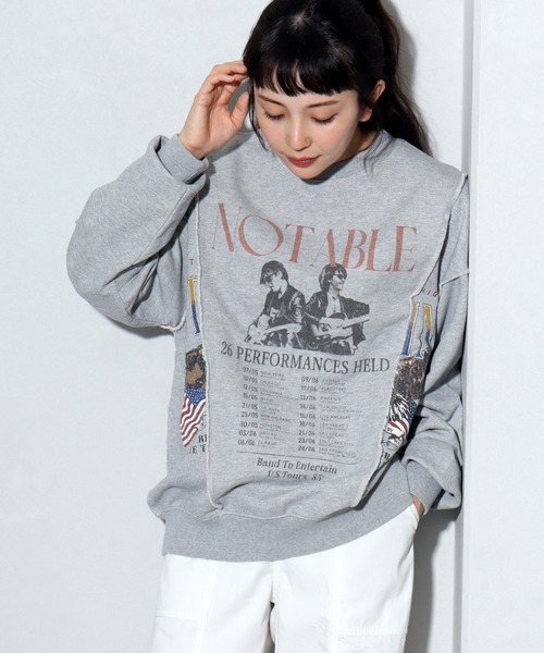 リメイクスウェット POWER TO THE PEOPLE（パワートゥーザピープル）の「【POWER TO THE