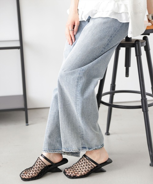 AMELY(エミリー)の「メッシュサンダル(サンダル・レディース・ブラック・37/36/35/39/38/40)」の13枚目の写真