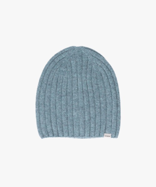 OVERRIDE（オーバーライド）の「OVERRIDE  CASHMERE KNIT BEANIE / オーバーライド（ニットキャップ/ビーニー・メンズ・ライトブルー/ブラック/ベージュ/ブラウン/グレー・57~59cm）」の5枚目の写真