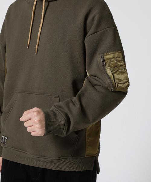 AVIREX（アヴィレックス）の「《WEB&DEPOT限定》TACTICAL PULLOVER PARKA / タクティカル プルオーバー パーカー / AVIREX / アヴィレックス（パーカー・メンズ・ブラック系その他/ダークグリーン/ライトブルーグレー/その他17/ダークグリーン系/ブラック・MEDIUM/LARGE/X-LARGE/XX-LARGE/F/FREE/L/M/XL/2XL）」の14枚目の写真