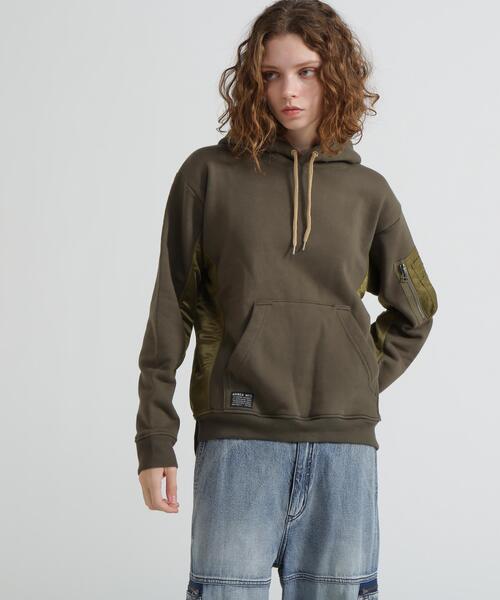 AVIREX(アヴィレックス)の「《WEB&DEPOT限定》TACTICAL PULLOVER PARKA / タクティカル プルオーバー パーカー / AVIREX / アヴィレックス(パーカー・メンズ・ブラック系その他/ダークグリーン/ライトブルーグレー/その他17/ダークグリーン系/ブラック・MEDIUM/LARGE/X-LARGE/XX-LARGE/F/FREE/L/M/XL/2XL)」の8枚目の写真