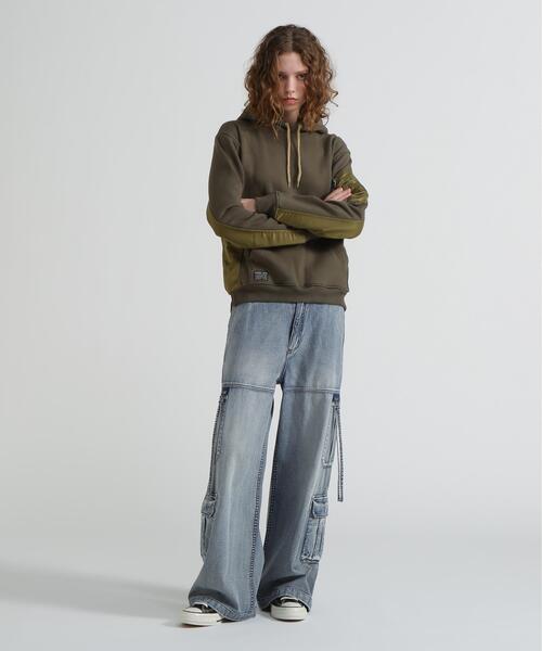 AVIREX(アヴィレックス)の「《WEB&DEPOT限定》TACTICAL PULLOVER PARKA / タクティカル プルオーバー パーカー / AVIREX / アヴィレックス(パーカー・メンズ・ブラック系その他/ダークグリーン/ライトブルーグレー/その他17/ダークグリーン系/ブラック・MEDIUM/LARGE/X-LARGE/XX-LARGE/F/FREE/L/M/XL/2XL)」の9枚目の写真