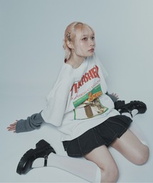 Manhattan Portage | S/S Print T-Shirt THRASHER(Tシャツ/カットソー)