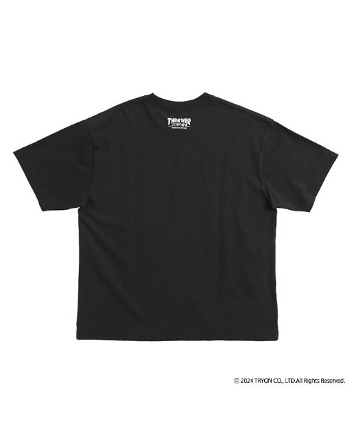 Manhattan Portage（マンハッタンポーテージ）の「S/S Print T-Shirt THRASHER（Tシャツ/カットソー・メンズ・ブラック/ホワイト・SMALL/X-LARGE/LARGE/MEDIUM）」の8枚目の写真