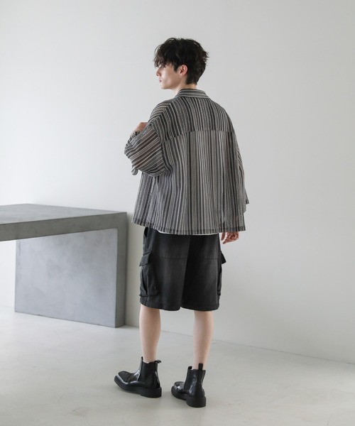 セール】オーバーサイズ2wayドレープバギーカーゴデニムパンツ