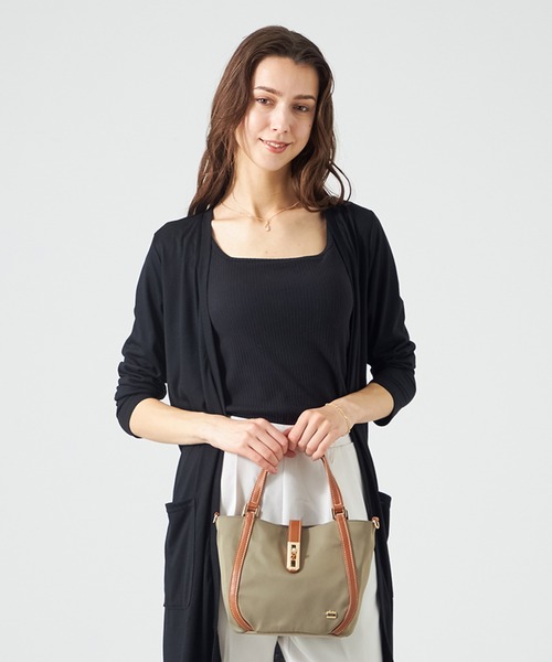 ひねり金具付きエレガンストート SSサイズ（トートバッグ）｜LA