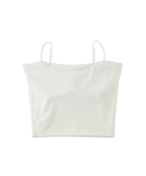 ADAM ET ROPE'（アダムエロペ）の「【OUR WACOAL×ADAM ET ROPE'】カップインベアトップキャミソール（キャミソール・レディース・ホワイト/ブラック・M）」の21枚目の写真