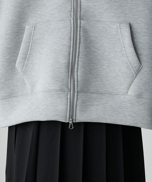 forksy.（フォルクシー）の「【forksy.】マシュマロライクWジップフーディ（パーカー・レディース・ブラック/杢グレー・FREE）」の19枚目の写真