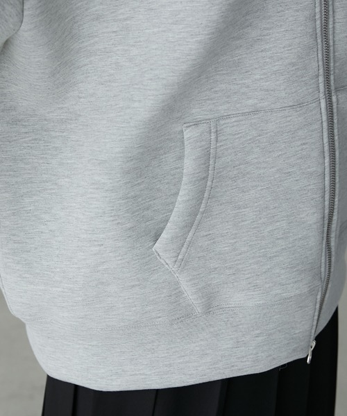 forksy.（フォルクシー）の「【forksy.】マシュマロライクWジップフーディ（パーカー・レディース・ブラック/杢グレー・FREE）」の21枚目の写真