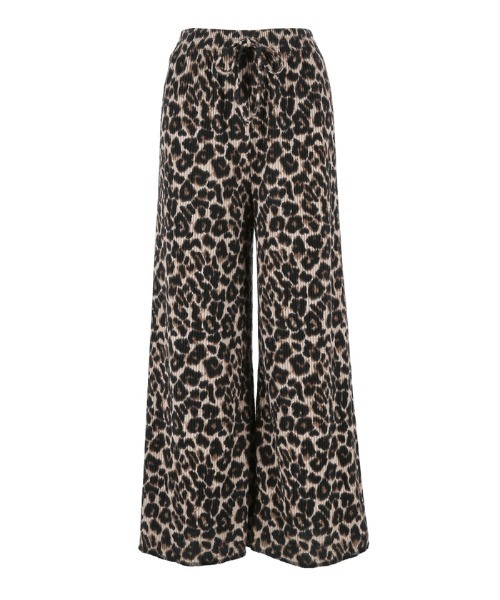 coca(coca)(コカ)の「【WEB限定セール】リブワイドパンツ アニマル ストライプ(その他パンツ・レディース・A/B・MEDIUM/LONG/SHORT)」の17枚目の写真
