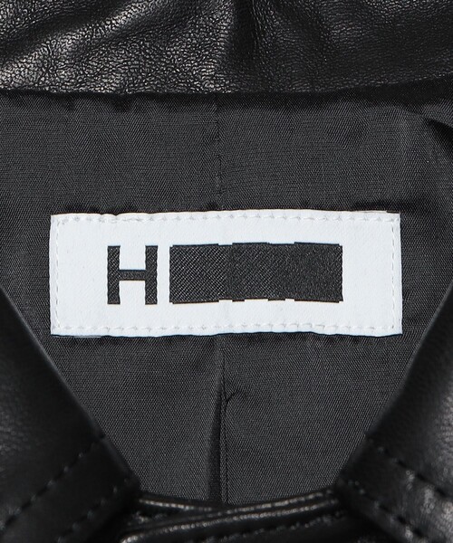 H　BEAUTY&YOUTH UNITED ARROWS（エイチビューティーアンドユースユナイテッドアローズ）の「＜H＞シープレザーカバーオール（カバーオール・レディース・ブラック・M/S）」の12枚目の写真