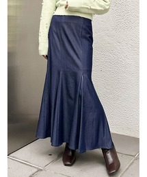 MERCURYDUO | バックレースアップストレッチマーメイドスカート(スカート)