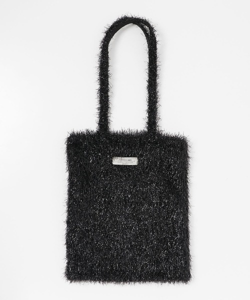 URBAN RESEARCH Sonny Label(アーバンリサーチサニーレーベル)の「ラメシャギートートバッグ(トートバッグ・レディース・グレー/ブルー/ブラック・ONE)」の6枚目の写真