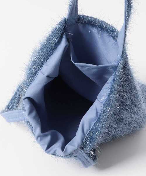 URBAN RESEARCH Sonny Label(アーバンリサーチサニーレーベル)の「ラメシャギートートバッグ(トートバッグ・レディース・グレー/ブルー/ブラック・ONE)」の11枚目の写真