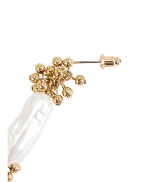 LAGUNAMOON（ラグナムーン）の「LADYキャビアビーズ淡水ピアス（ピアス（両耳用）・レディース・シルバー/ゴールド・FREE）」の6枚目の写真