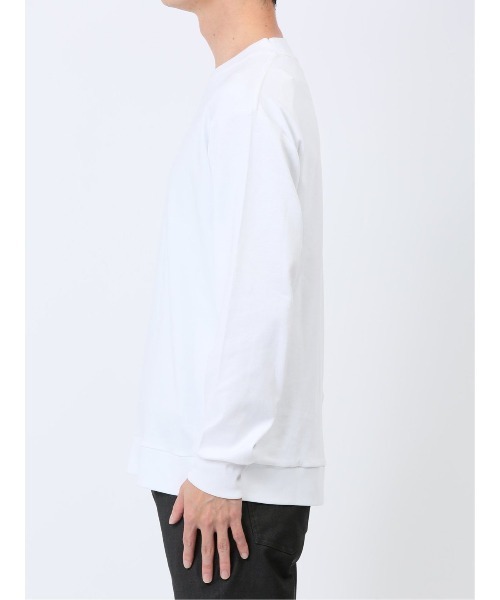 TAKA-Q(タカキュー)の「Tシャツ メンズ 長袖 ストレッチ 綿 コットン 無地 Vネック ドレスT(Tシャツ/カットソー・メンズ・ダークウッド/イエロー/ブラック/ホワイト・LARGE/X-LARGE/S/MEDIUM)」の8枚目の写真