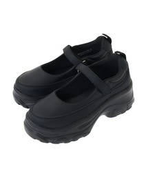 Green　Parks | ・rich　blue　厚底ストラップスニーカー(スニーカー)