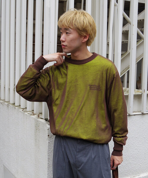 WHIMSIC(ウィムジック)の「【UNISEX】シアーニットプルオーバー(ニット/セーター・レディース・グレー/ブラウン/ネイビー・FREE)」の15枚目の写真