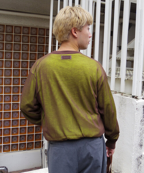 WHIMSIC(ウィムジック)の「【UNISEX】シアーニットプルオーバー(ニット/セーター・レディース・グレー/ブラウン/ネイビー・FREE)」の17枚目の写真